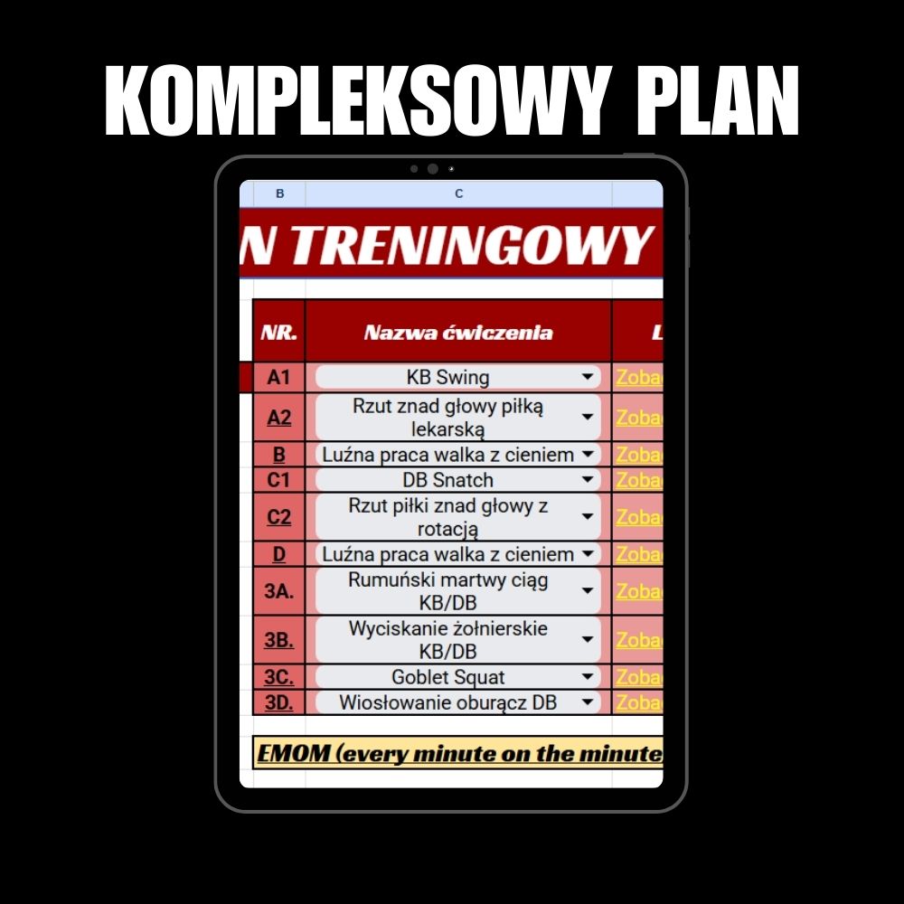 Plan - Kondycja Boksera na Sali