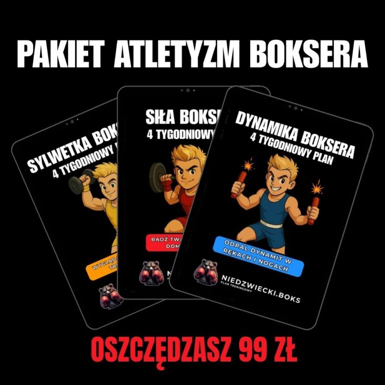 Pakiet treningowy - atletyzm boksera - treningi motoryczne dla boksera